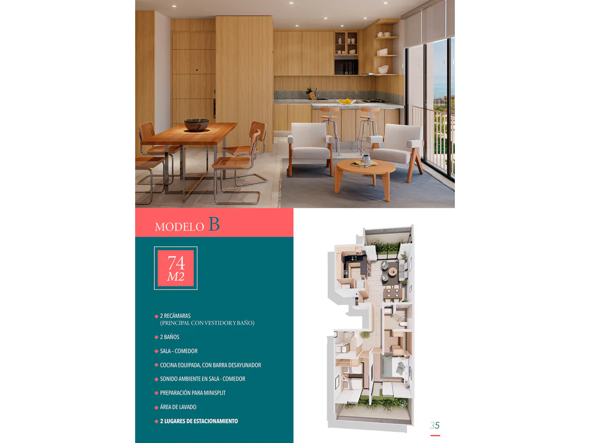 Departamento “Petrichor” en Zibatá | Con Recámara en Planta Baja