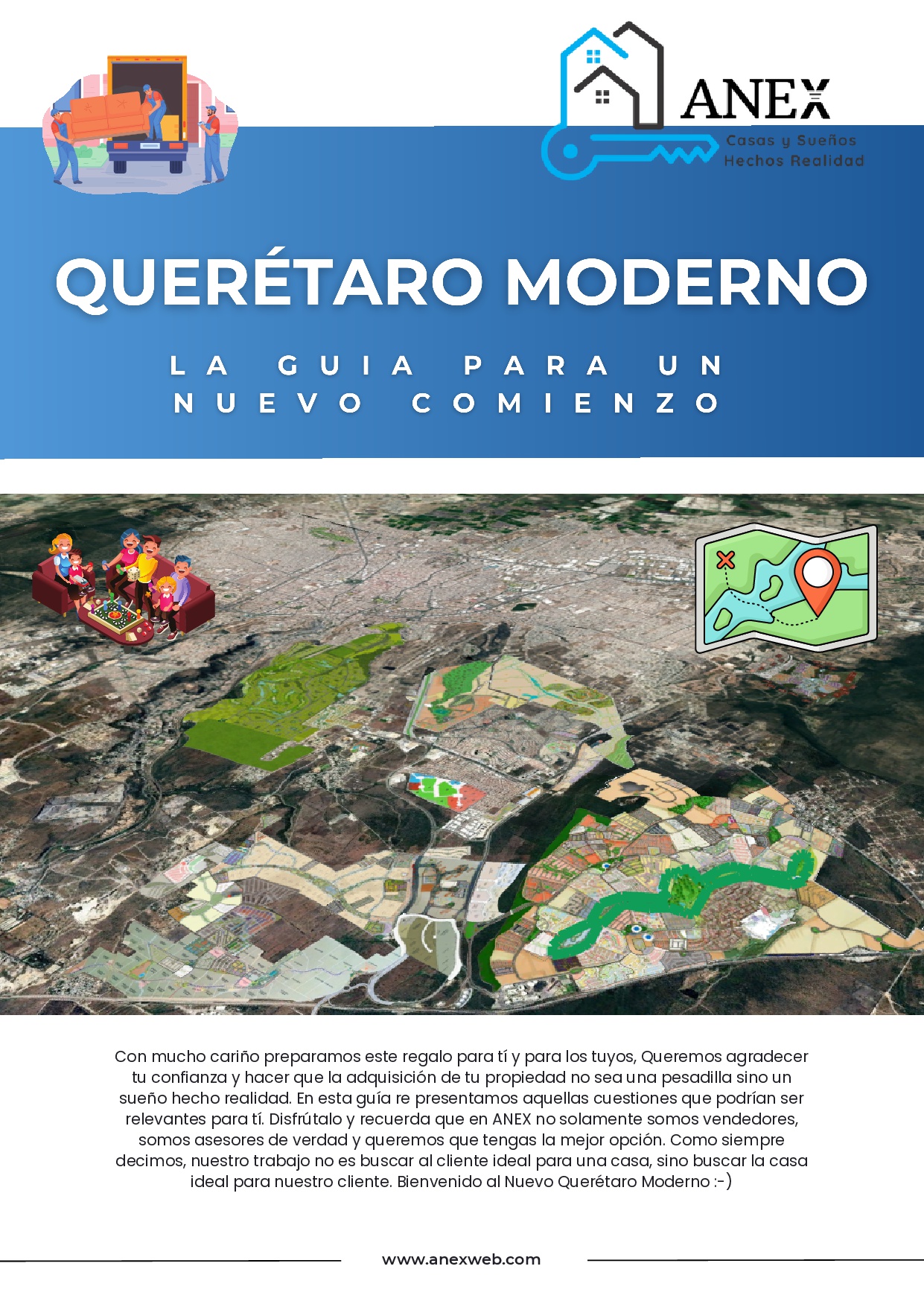 Portada de la Guía Querétaro Moderno ANEX